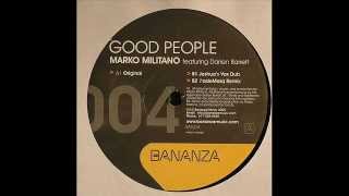 Marko Militano featuring Darren Barrett  -  Good People (Joshua's Vox Dub)