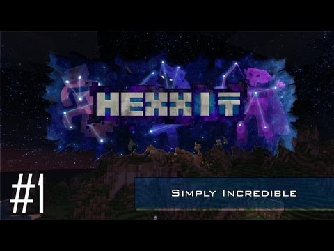 Hexxit Let's Play: Part 1 - Welcome To Hexxit! First Gameplay View! 1500 Subs!