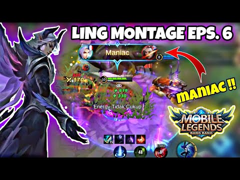 LING MONTAGE FASTHAND 6 | TRYING FAST HAND IN LAND OF DAWN - Mobile Legends