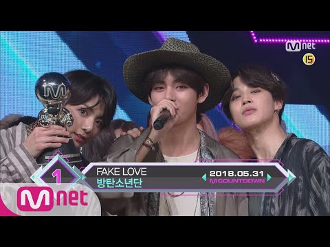 Top in 5th of May, 'BTS’ with 'FAKE LOVE', Encore Stage! (in Full) M COUNTDOWN 180531 EP.572