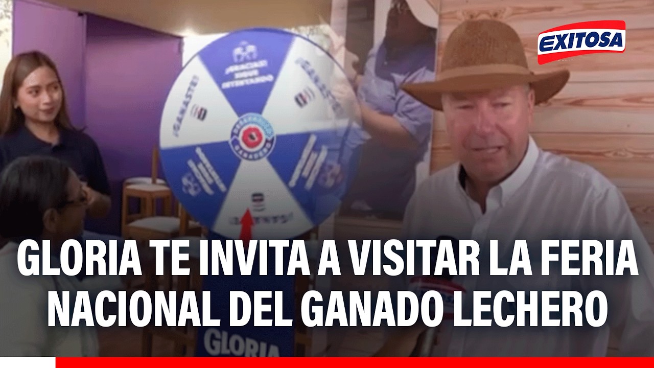 🔴🔵 Lurín: Gloria te invita a visitar la Feria Nacional del Ganado Lechero en el Fundo Mamacona