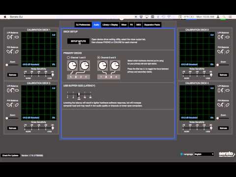 DJM900nexus Club kit setup with Turntables and Serato