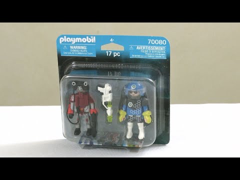 Unboxing Playmobil : Le policier de l'espace et le robot (2019) – 70080