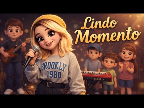 Um Lindo Momento - Julliany Souza  ✨ Canção Infantil para Dormir e Relaxar