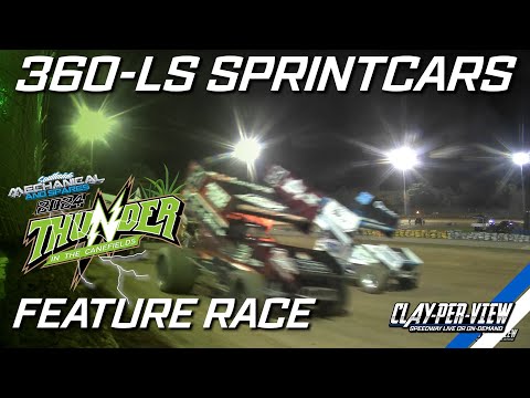 360-LS Sprintcars | Thunder in the Canefields (N3) - Cairns - 9th Aug 2024 | Clay-Per-View