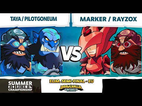 Marker & Rayzox vs Taya & Pilotgoneum - Elim. Semi-Final - Summer Doubles Championship - EU 2v2