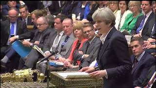 Article 50: Theresa May's Brexit statement in full