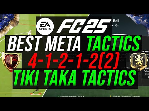 Why 41212(2) Is The BEST META TIKI-TAKA Formation Post Patch To Give You Wins - FC 25