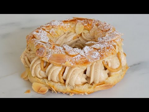 🌰 PARIS BREST CRÈME MOUSSELINE ONCTUEUSE PRALINÉ 🌰