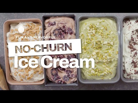 3 Fun and Flavourful No-Churn Ice Cream Recipes