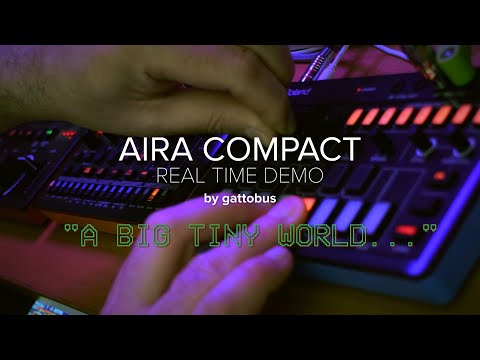 Roland AIRA Compact J-6 / T-8 / E-4 - DEMO by gattobus