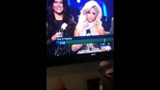 CC Frey likes her microphone