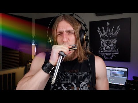 COMFORTABLY NUMB SOLO PLAYED ON HARMONICA!!! (Pink Floyd)