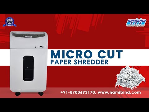 Micro Cut Paper Shredder