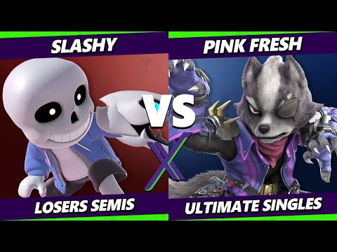 S@X 517 Losers Semis - SLASHY (Mii Brawler) Vs. Pink Fresh (Wolf) Smash Ultimate - SSBU