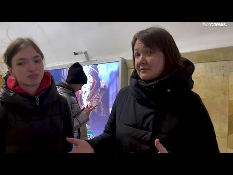 Ukraine war: On Kyiv's metro, anger and fear as Russian airstrikes continue