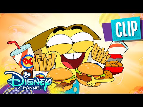 Burger Clown | Big City Greens | Disney Channel Animation