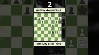 Brilliant MATE in 3 for White ♜⚡ | #chess #tacticalchess #matein3