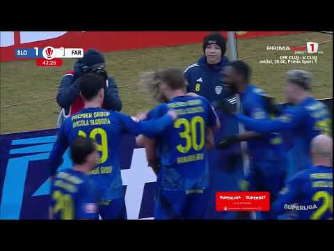 Slobozia - Farul, 2 goluri până la pauză. Alibec, de neoprit după plecarea de la FCSB