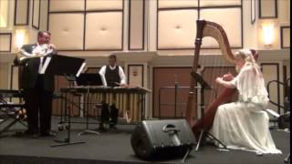 'A Thousand Years' Harpist Victoria Schultz with Dacapo