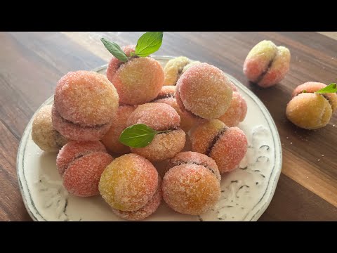 BRESKVICE | Peach Cookie Recipe (Slovenian Recipe)
