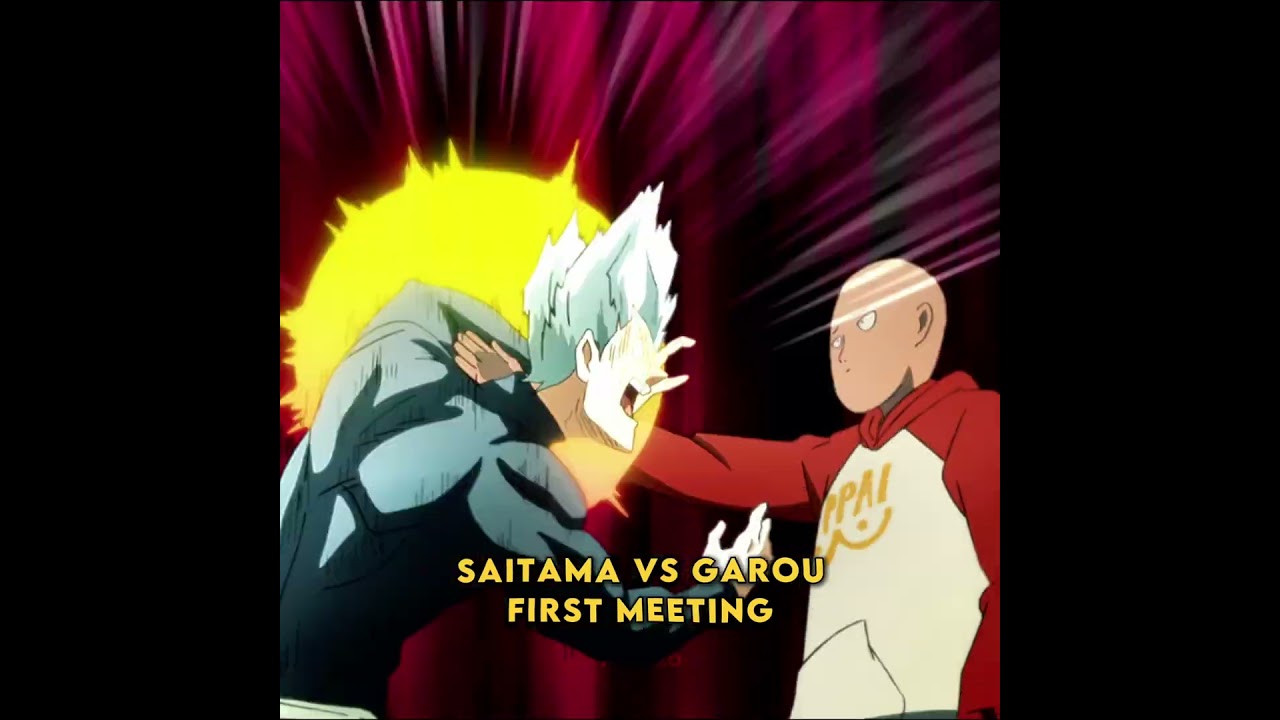 The fight everyone’s waiting for || one punch man #saitama #onepunchman #garou