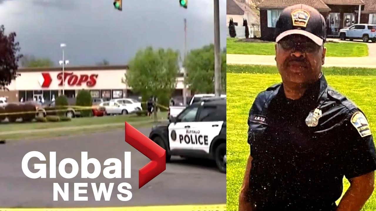 Security guard killed in Buffalo supermarket shooting hailed as hero