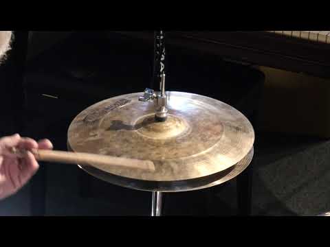 Bosphorus 10" Latin Series Medium Hi-Hat Cymbals (Pair) image 4