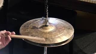 Video thumbnail for Bosphorus 14" Latin Series Hi-Hat Cymbal Pair - 1028/1300g by Steve Maxwell Drums