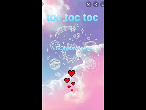 Toc toc toc (123 palavrinhas)libras