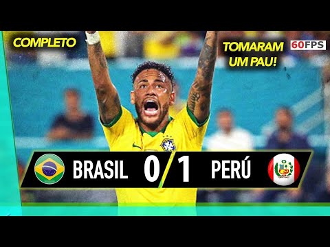 Brasil 0 x 1 Peru & melhores momentos  (HD) completo  amistoso