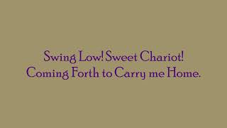 Swing Low, Sweet Chariot by BB King Lyrics