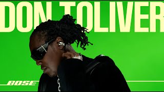 Bose Don Toliver | Hear It All. All The Time. | Bose