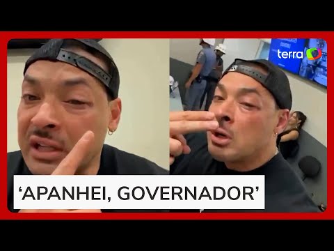 State Representative Felipe Franco reports being assaulted by security guards at a Chris Brown co...