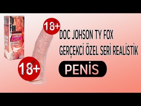 Doc Johnson Ty Fox Gerçekci Özel Seri Realistik Penis Made İn USA