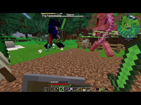 Fighting Baykok to Finish Totemic | Minecraft Divine Journey 2 (ep8)
