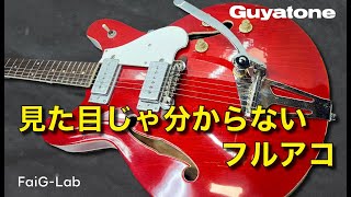 Video thumbnail for 【レストア】こだわり感が溢れる、1960年代グヤトーン・フルアコの中身｜Guyatone　 SG-25T by ふぁいギター&tab