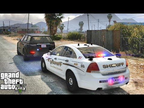 GTA 5 MODS LSPDFR 1032 - SHERIFF PATROL!!! (GTA 5 REAL LIFE PC MOD)