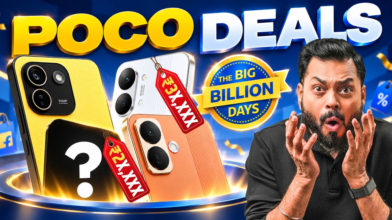 Crazy POCO Deals on Flipkart BBD Sale ⚡ Ft. POCO X8 Series