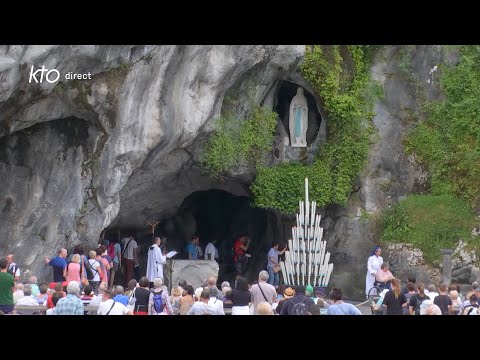 Chapelet du 28 juin 2023 à Lourdes
