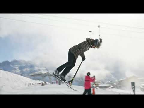 NKD PRO SNOW STUNT SCOOTER - Real Snowboard version