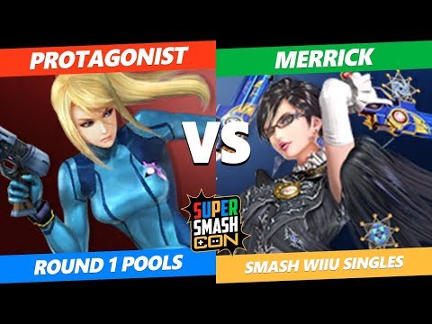 SSC 2019 SSB4 -  Protagonist (ZSS) VS  Merrick (Bayonetta) Smash WiiU Round 1 Pools