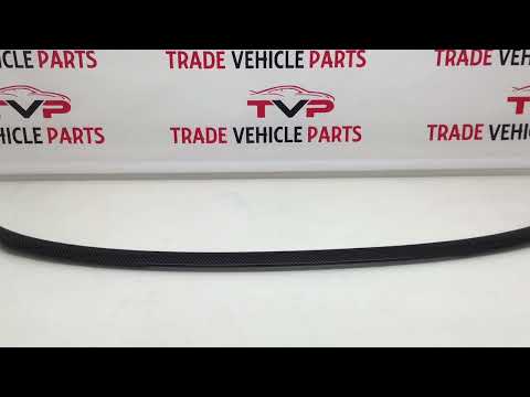 Fits BMW 3 Series G20 G80 M3 Rear Trunk Boot Lip Spoiler Carbon Fibre Look video