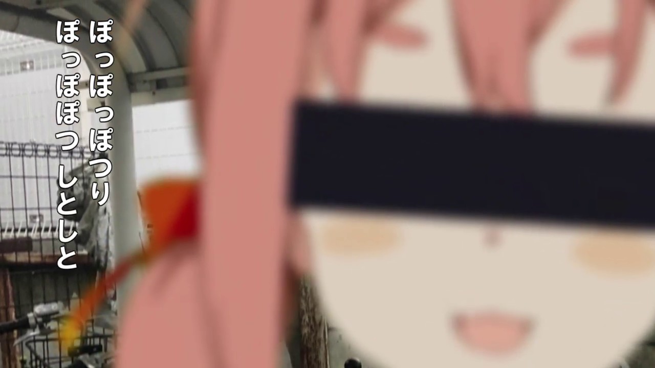 ARu子、梅雨の雨宿りラップ