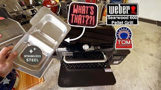 Weber Searwood Pellet Smoker-Grill! / What Is That? / Interesting Accessory, Worth $30.00?
