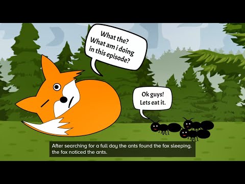 The Lazy Ants And The Unlucky Fox ! Five Minute Stories | Moral Stories