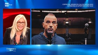 Il videomessaggio Eros Ramazzotti - Domenica In 20/11/2022