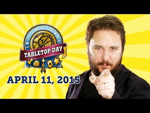 Wil Wheaton Announces International TableTop Day 2015