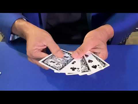 Saturn Magic - Acrobatic Cards and Two Cards Monte - Combo Pack by Uday - Trick