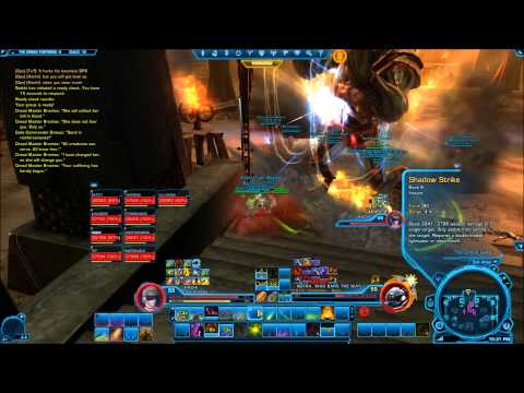 SWTOR Dread Fortress Nefra 16 Man Hard Mode (Tank Perspective)